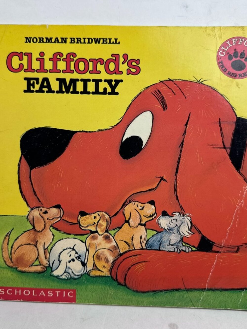 Clifford's Family Norman Bridwell Scholastic Paperback Vintage ISBN 0590442902